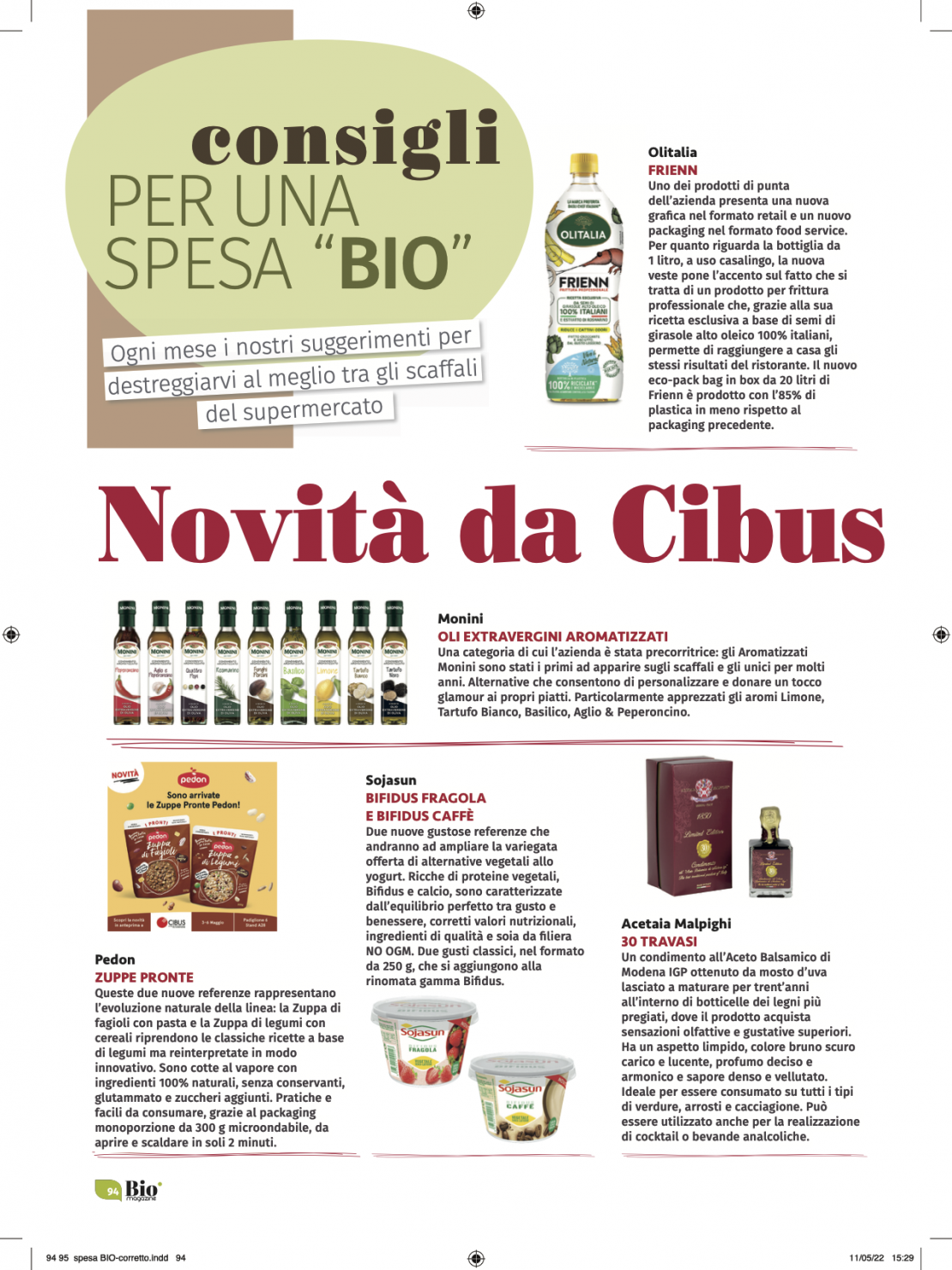 30 Travasi su Bio Magazine