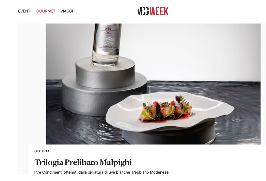 Trilogia Prelibato Malpighi