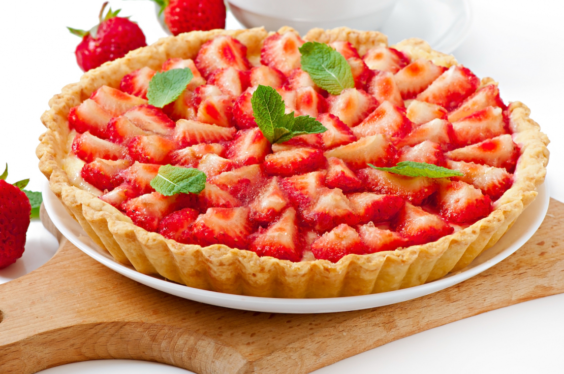 La ricetta di Pasqua: crostata di fragole con Saporoso Malpighi